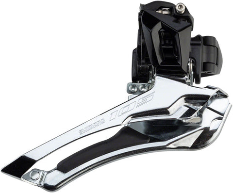 Shimano 105 FD-R7000-L 11-Speed 31.8mm Clamp Band Down-Swing Front Derailleur, Black