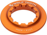 Wolf Tooth Centerlock Rotor Lockring - Internal Splined, Orange