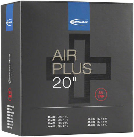 Schwalbe Air Plus Tube - 20 x 1.5 - 2, 40mm Presta Valve