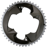 SRAM Force 2x12-Speed Outer Chainring - 48t, 107 BCD, 4-Bolt, Polar Grey, For use with 35t Inner