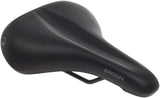 Ergon ST Gel Saddle - Chromoly, Balck, Men's, Small/Medium