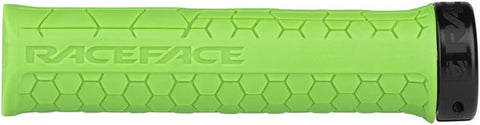 RaceFace Getta Grips - Green, Lock-On, 33mm