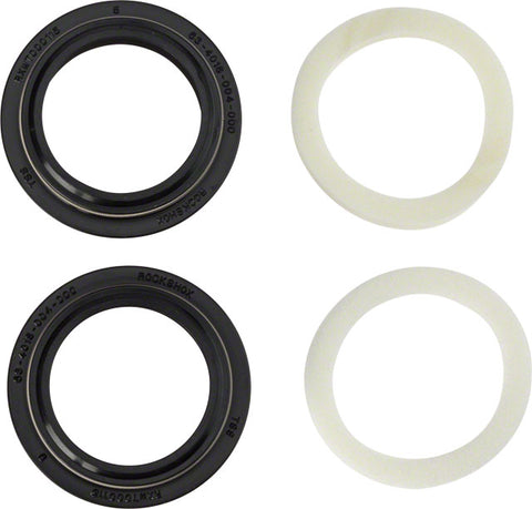 RockShox Dust Seal/Foam Ring: Black Flanged 32mm Seal, 5mm Foam Ring - SID A1-A3 /Reba A1-A4