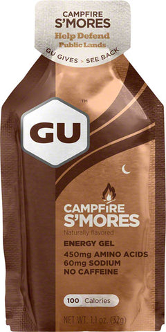 GU Energy Gel - Campfire S'mores, Box of 24