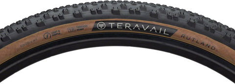 Teravail Rutland Tire - 650b x 47, Tubeless, Folding, Tan, Light and Supple