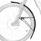 SKS B56 Bluemels Style Full Coverage Fender Set - 56mm, 700 x 38-47, Matte Black