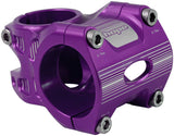 Hope AM/Freeride Stem - 35mm, 35 Clamp, +/-0, 1 1/8", Aluminum, Purple