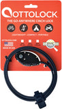 OTTOLOCK Cinch Lock: 30", Stealth Black