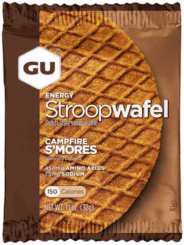 GU Energy Stroopwafel - Campfire S'Mores, Box of 16