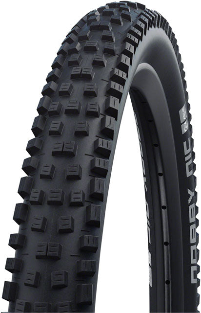 Schwalbe Nobby Nic Tire - 27.5 x 2.6, Tubeless, Folding, Black, Evolution, Addix SpeedGrip, Snakeskin