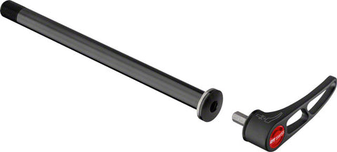 DT Swiss RWS MTB Rear Thru Axle - 12 x 142mm, Overall Length 167.7mm, M12 x 1.0mm Thread Pitch, Flat Washer, Plug-in Lever