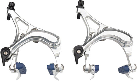 Velo Orange Grand Cru Long Reach Front and Rear Brakeset: Silver