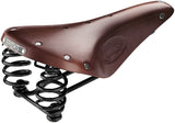 Brooks Flyer Saddle - Steel, Antique Brown