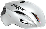 MET Manta MIPS Helmet - White Holographic, Glossy, Small