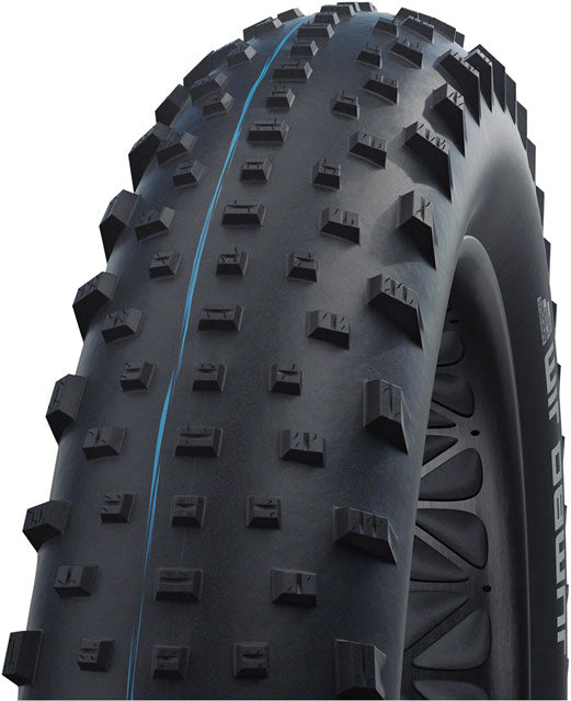Schwalbe Jumbo Jim Tire - 26 x 4.8, Tubeless, Folding, Black, Evolution, Super Ground, Addix SpeedGrip