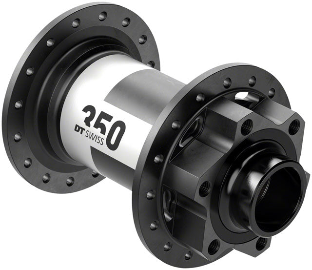 DT Swiss 350 Front Hub - 20 x 110mm DH Boost, 6-Bolt, Black, 32H