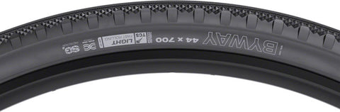 WTB Byway Tire - 700 x 44, TCS Tubeless, Folding, Black, Light, Fast Rolling, SG2