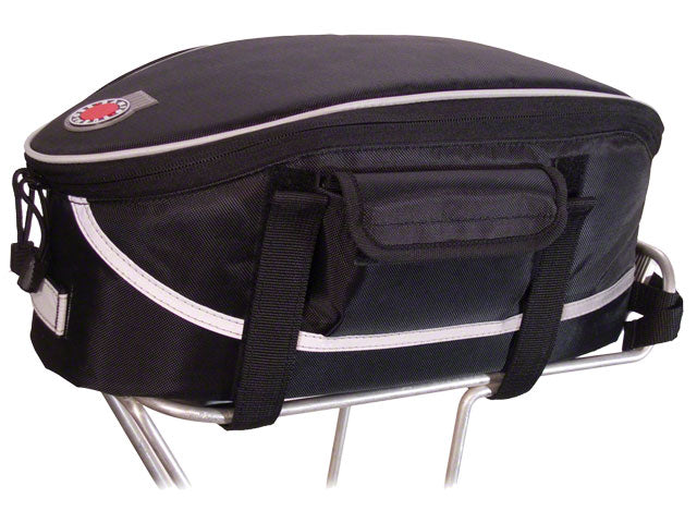 Banjo Brothers Rack Top Bag: Black