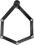 Kryptonite Keeper 585 Folding Lock: Black, 85cm, 3mm