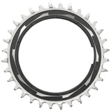 SRAM XX SL Eagle T-Type Thread Mount Chainring - 32t, 12-Speed, Thread Mount  (For XX SL PM Spider), 0mm Offset, Aluminum, Black/Silver