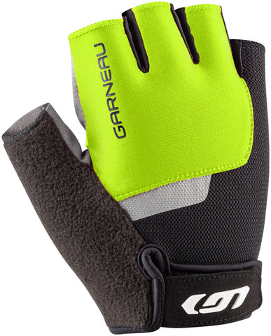Garneau Biogel RX-V2 Gloves - Yellow, Short Finger, Men's, Small