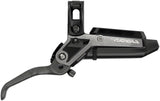 SRAM Code Ultimate Stealth Disc Brake and Lever - Rear, Post Mount, 4-Piston, Carbon Lever, Titanium Hardware, Black/Silver, C1