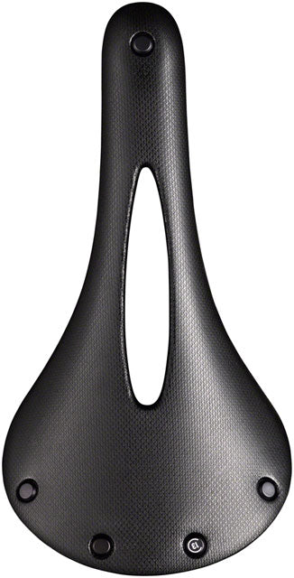 Brooks C13 Carved Saddle - Carbon, Black, 158mm