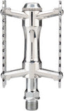 MKS Sylvan Touring Next Pedals - Platform, Aluminum, 9/16", Silver