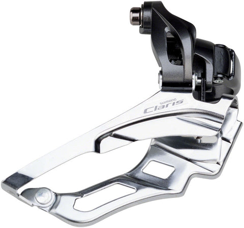 Shimano Claris FD-R2030 8-Speed Triple 34.9mm with adapter for 31.8 and 28.6 Front Derailleur